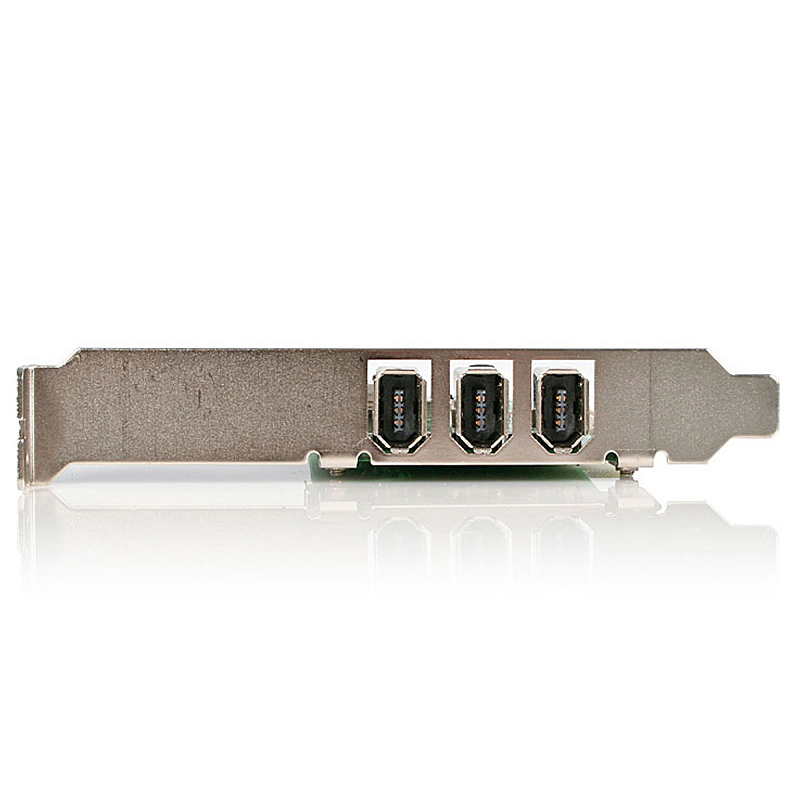StarTech PCI1394MP 4 port PCI 1394a FireWire Adapter Card - 3 External 1 Internal